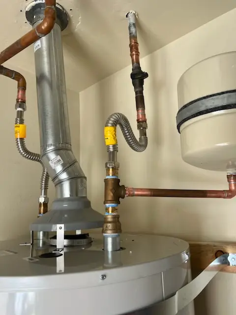 Water heater installation and plumbing repair in Goodhue
